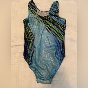 GK child M gymnastics leotard.